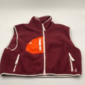 FP Movement by Free People Hit the Slopes fleece cropped vest